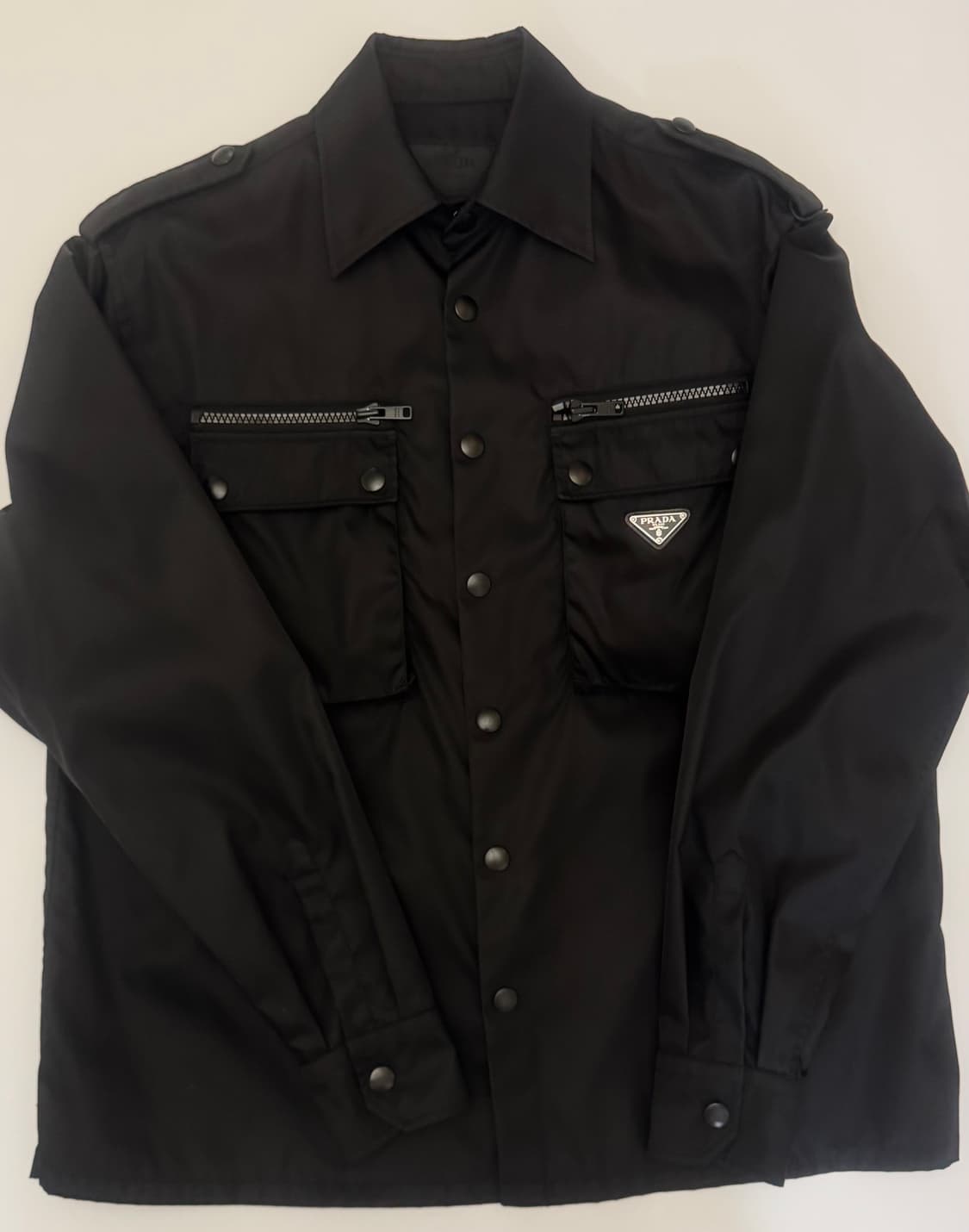 프라다  PRADA  나일론 개버딘  셔츠 쟈켓 SC489 상품이미지9