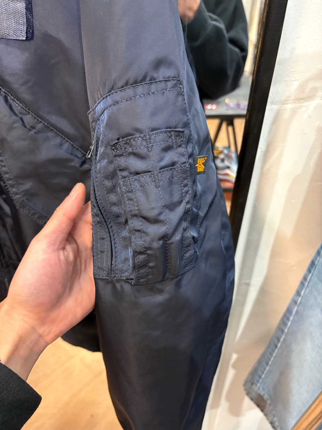 90s Alpha Industries Cwu-45 자켓 상품이미지5