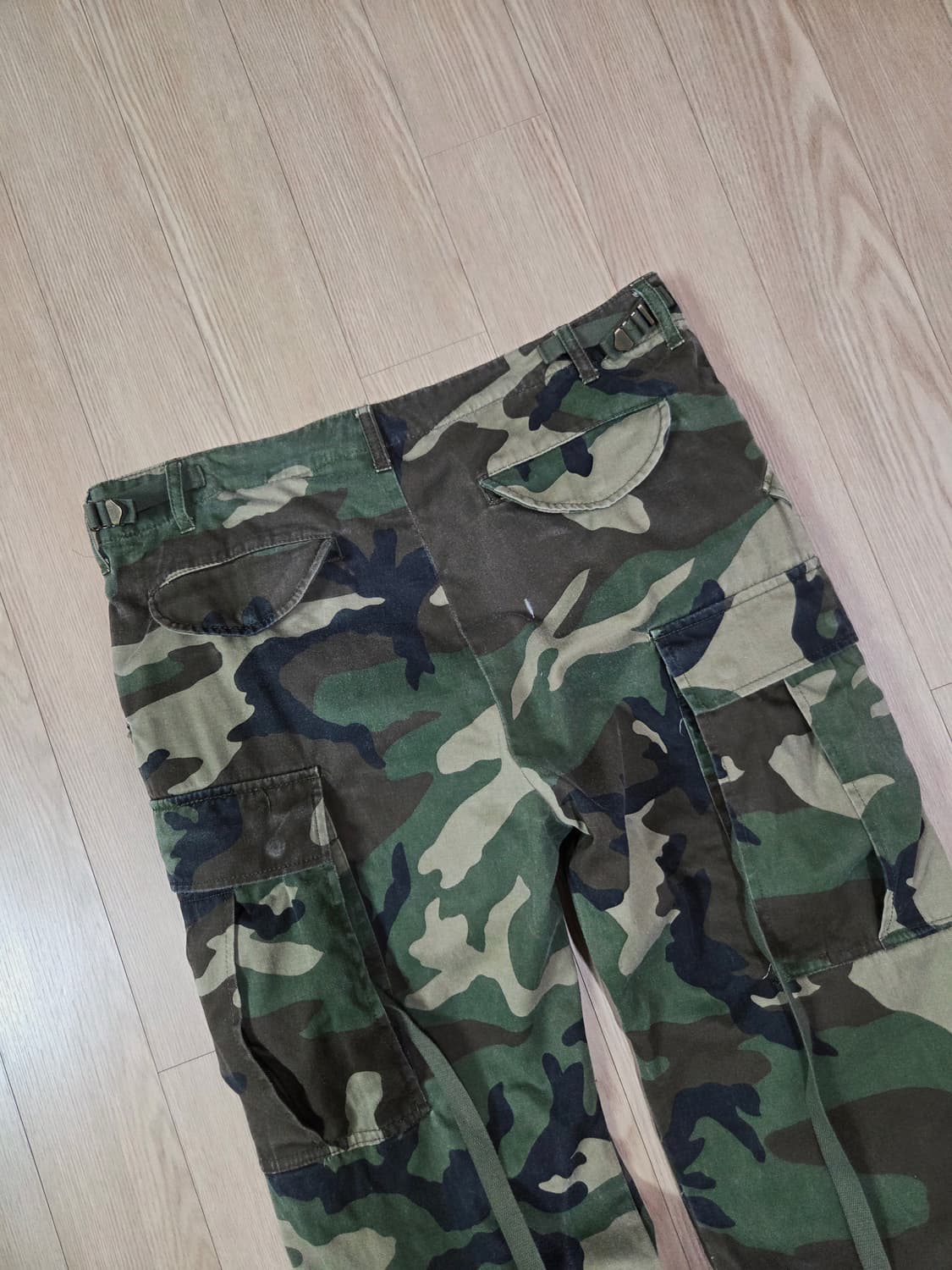 휴스턴 카모플라쥬 원워싱 카고 팬츠 상품이미지7