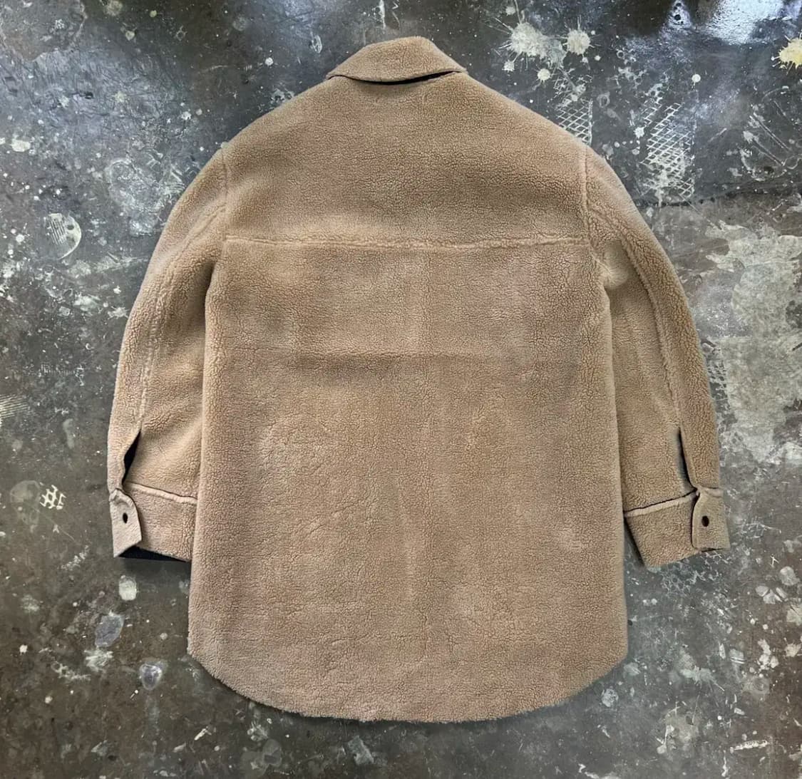 66) ZARA 자라 오버핏 양털 무스탕자켓 상품이미지6