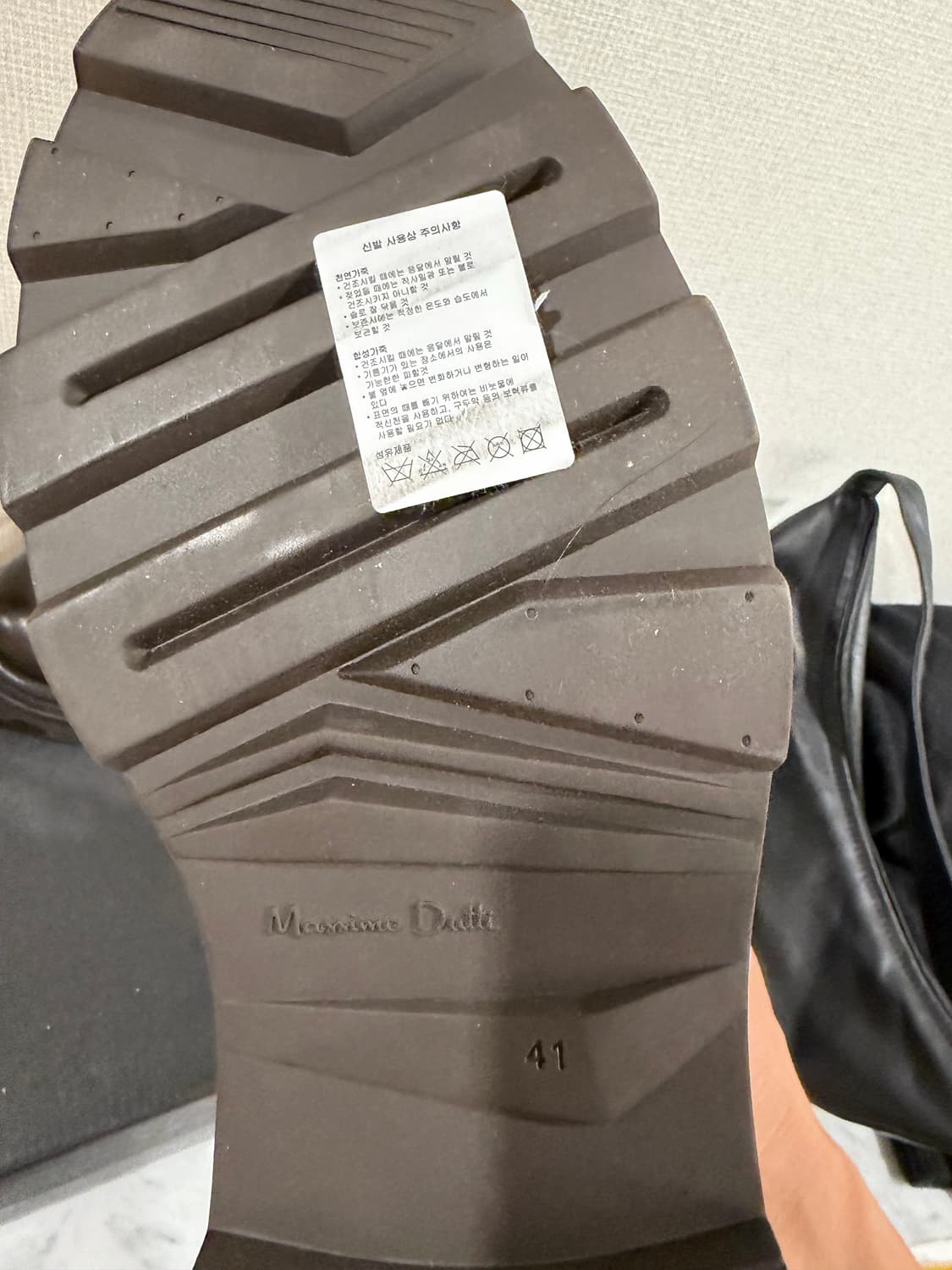 마시모두띠 남성 브라운 레이스업부츠 상품이미지5