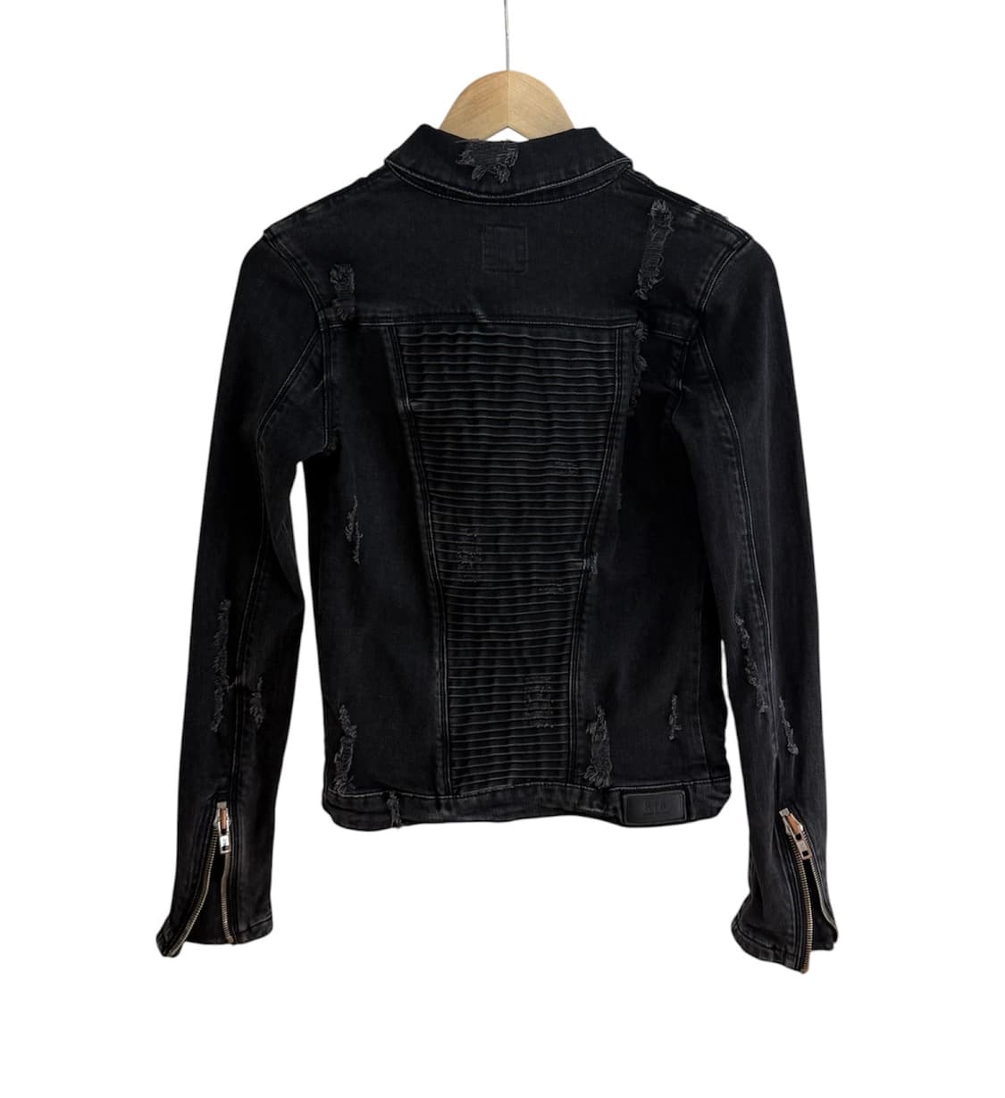 RTA 디스트레드 바이커 데님 자켓 상품이미지2