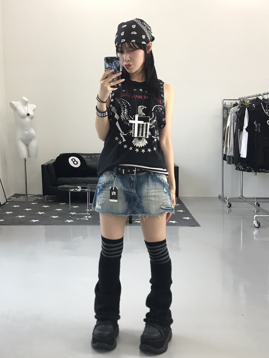 Johnny Eagle Graphic Sleeveless 상품이미지2