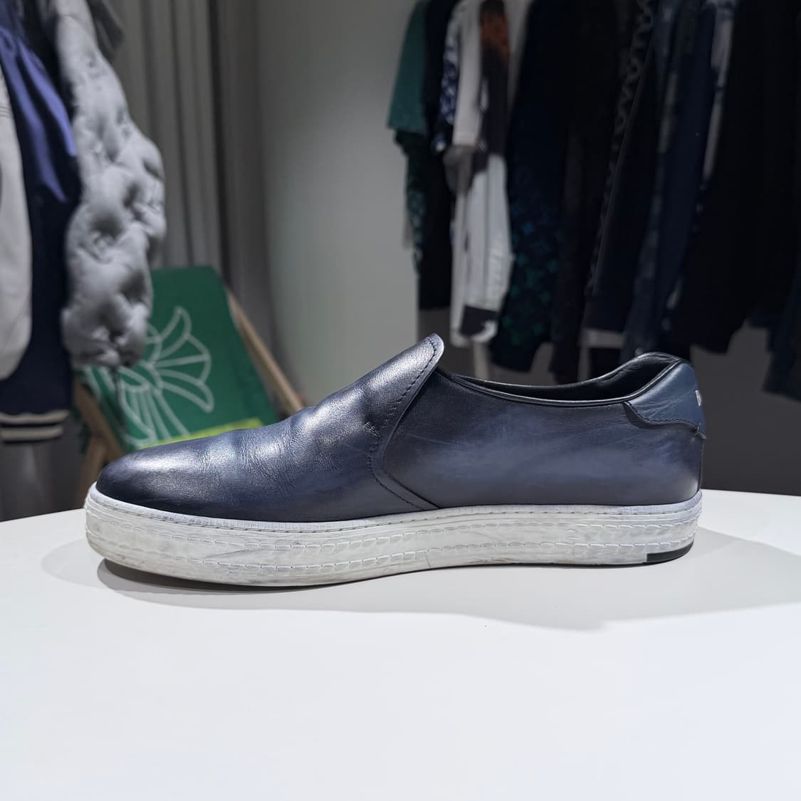 (A/7.5) / 벨루티 스크리토 레더 슬립온 스니커즈 상품이미지6