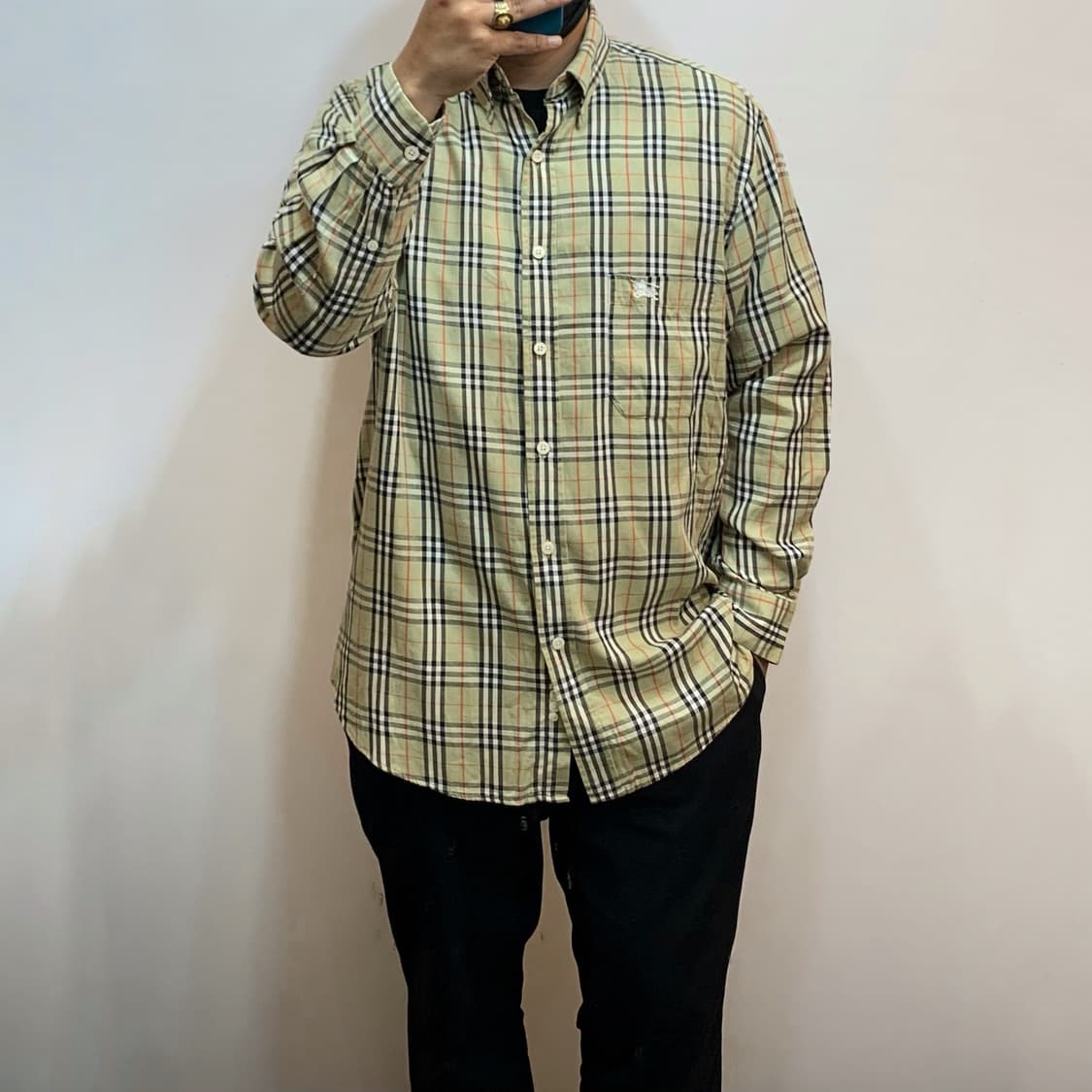 버버리 노바체크 셔츠 상품이미지2