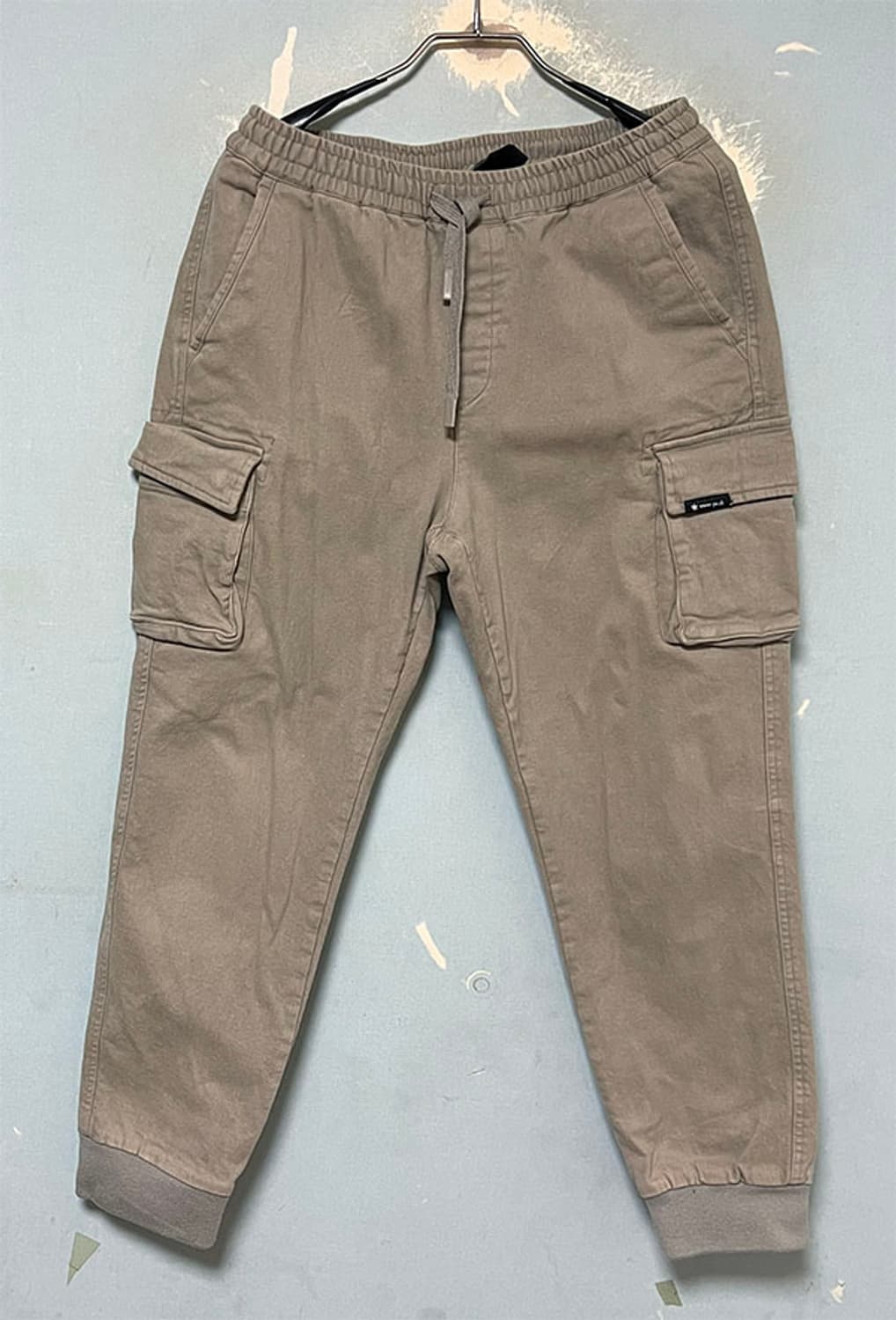 스노우피크 여자 밴딩 카고바지 추동 조거 캐주얼 얇은기모 L 30 77 상품이미지1