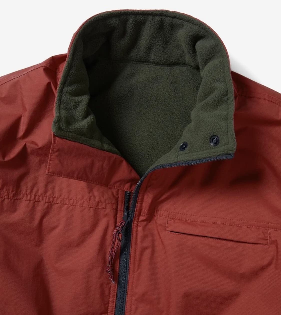 디스이즈네버댓 Reversible Warm Up Jacket Red 상품이미지3