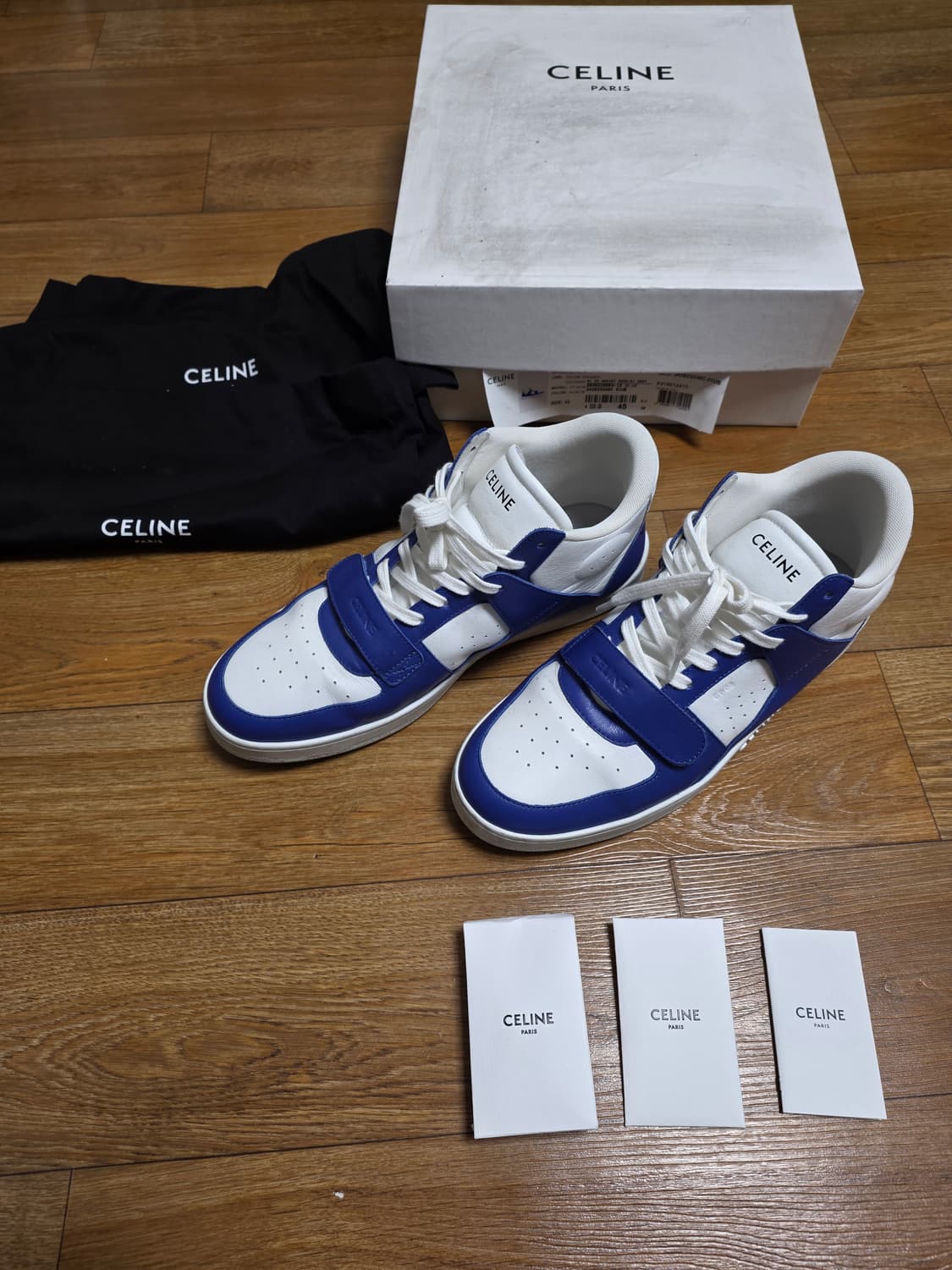 셀린느 벨크로 미드탑 스니커즈 상품이미지1