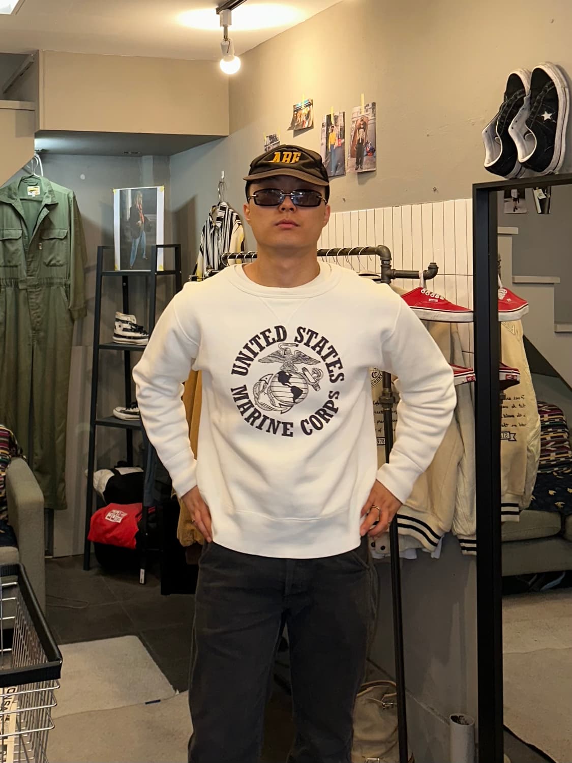 Buzz Rickson’s U.S Marine Corps sweatshi 상품이미지2