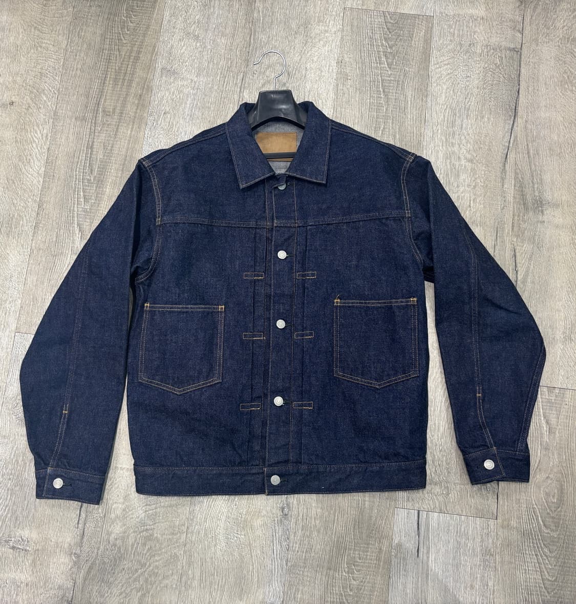 [42] 오디너리핏츠 타입2 데님 자켓 원워시 상품이미지2