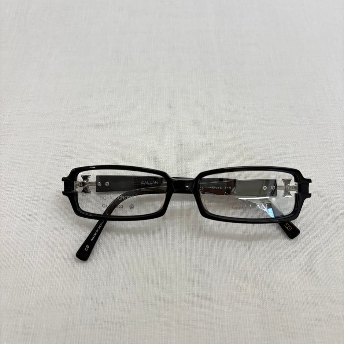GALLAN 블랙실버 빈티지 뿔테 상품이미지5