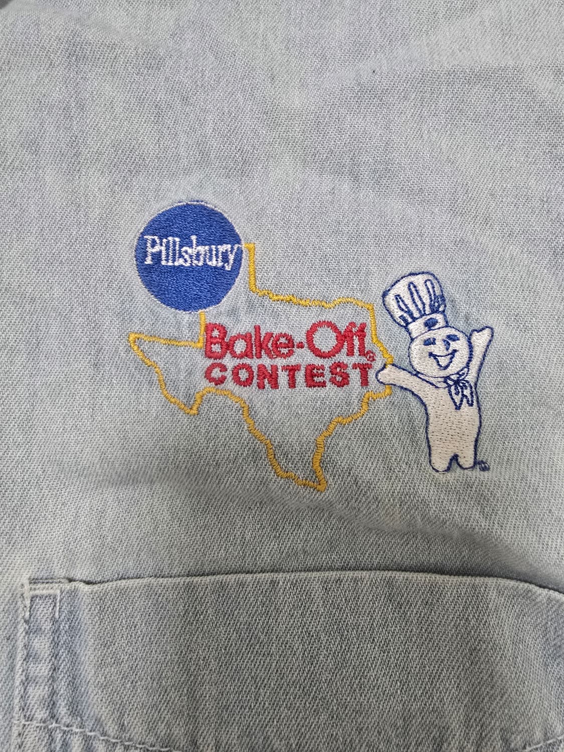도우보이 Bake-Off 자수 데님셔츠 M 상품이미지3