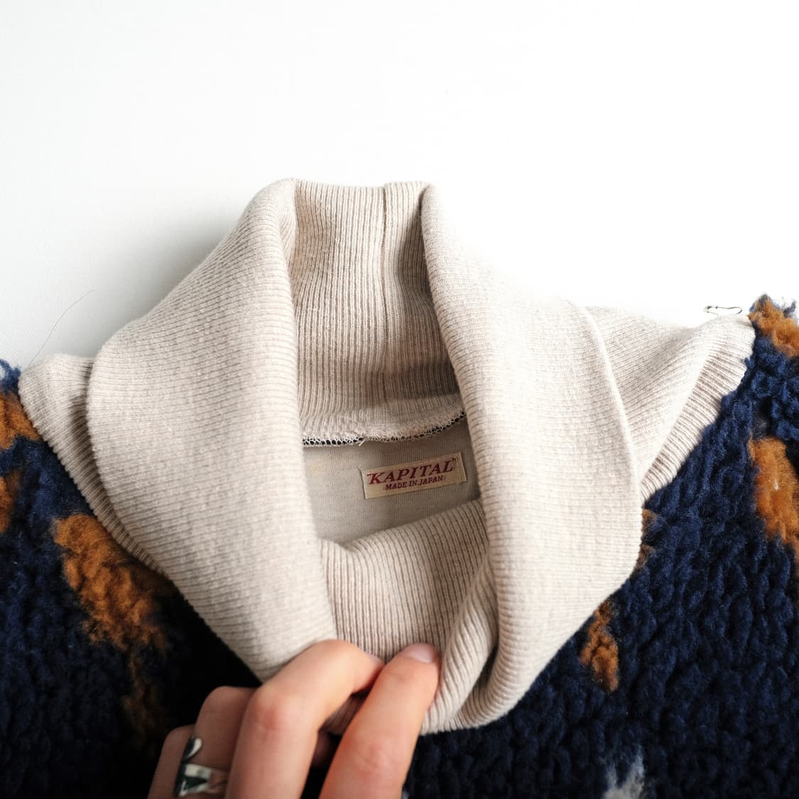 캐피탈 노르딕 터틀넥 스웻셔츠 2(100-103)사이즈 맨투맨 상품이미지5