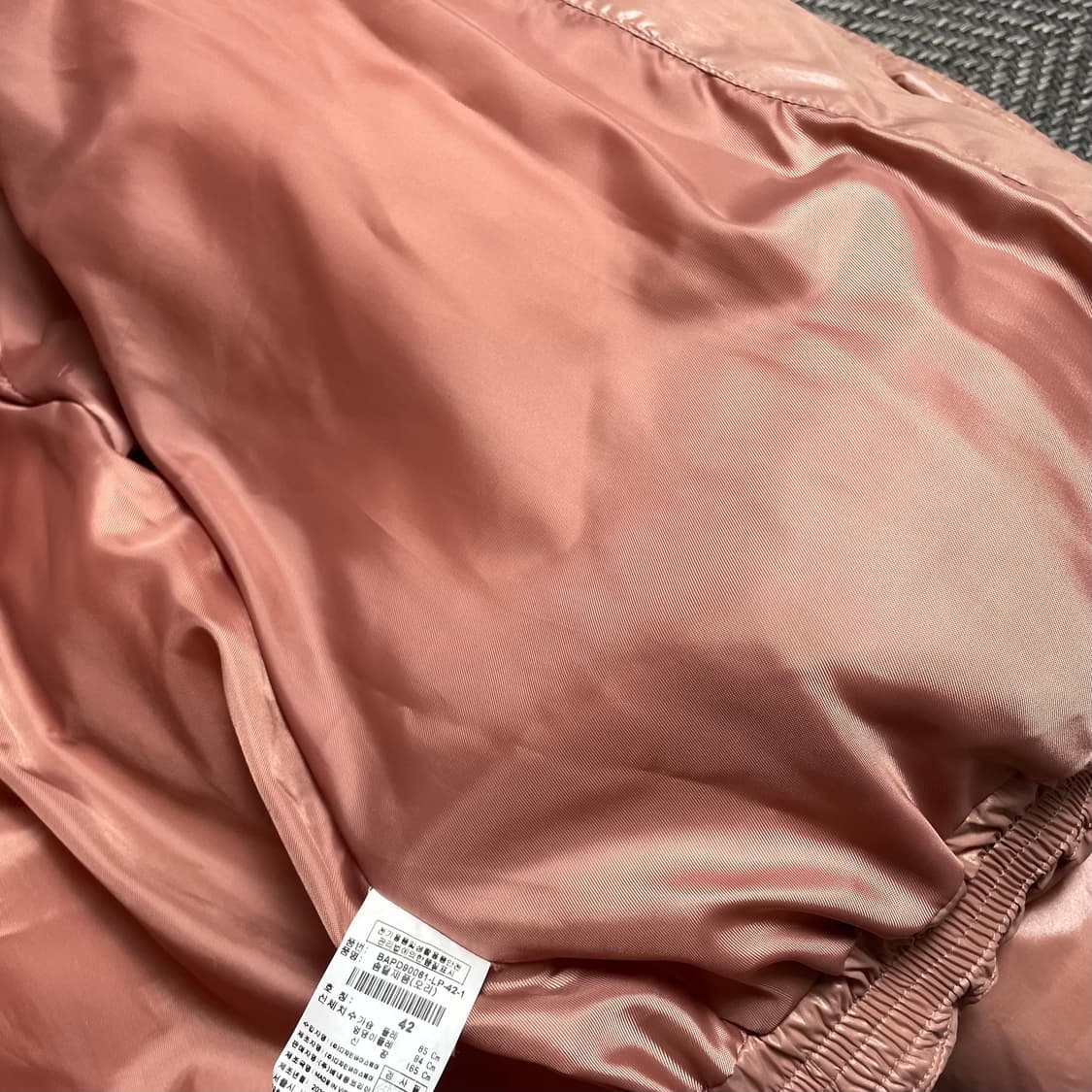베네통 우먼스 글로시 덕 다운 패딩 점퍼o 5428 상품이미지4