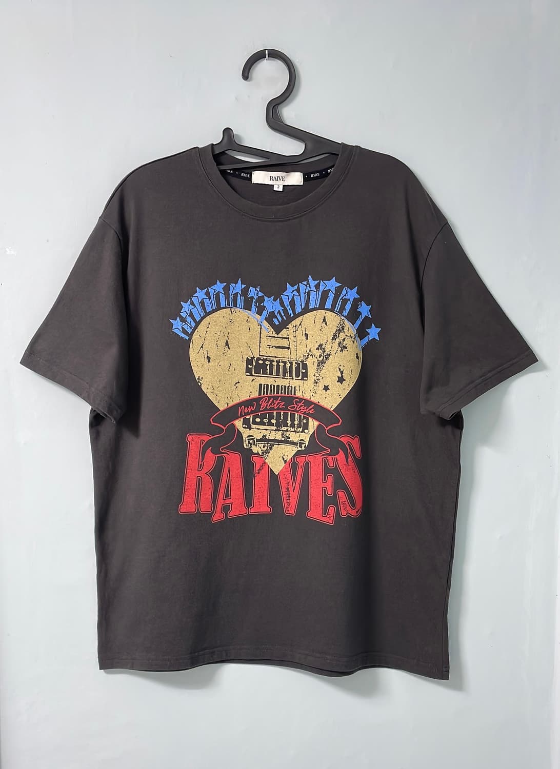 차정원착용:)레이브 Heart Ravers Graphic T-Shirt 상품이미지9