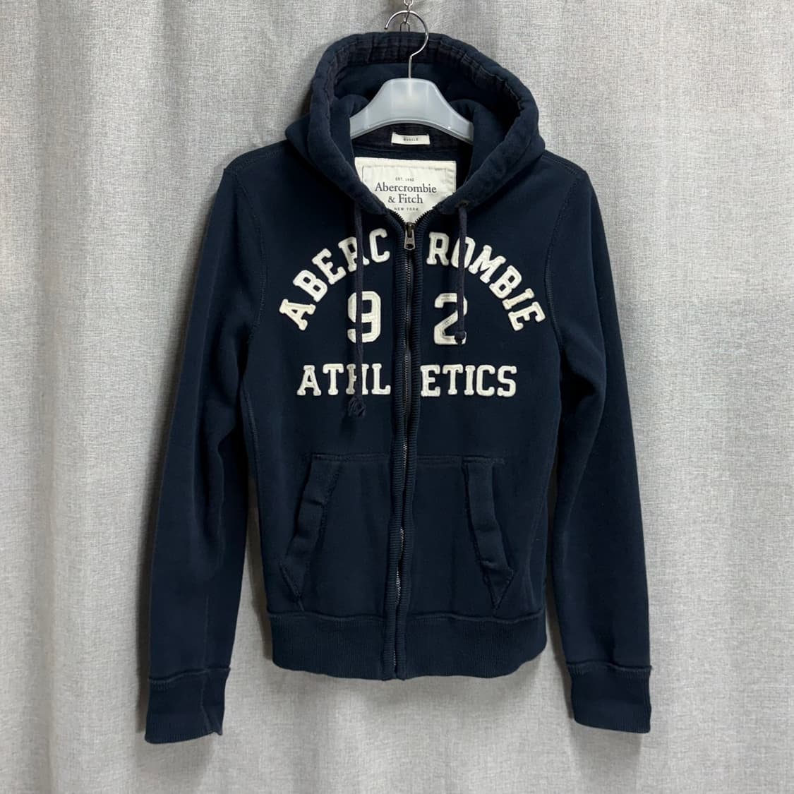 [M] 아베크롬비 네이비 기모 후드집업 상품이미지3
