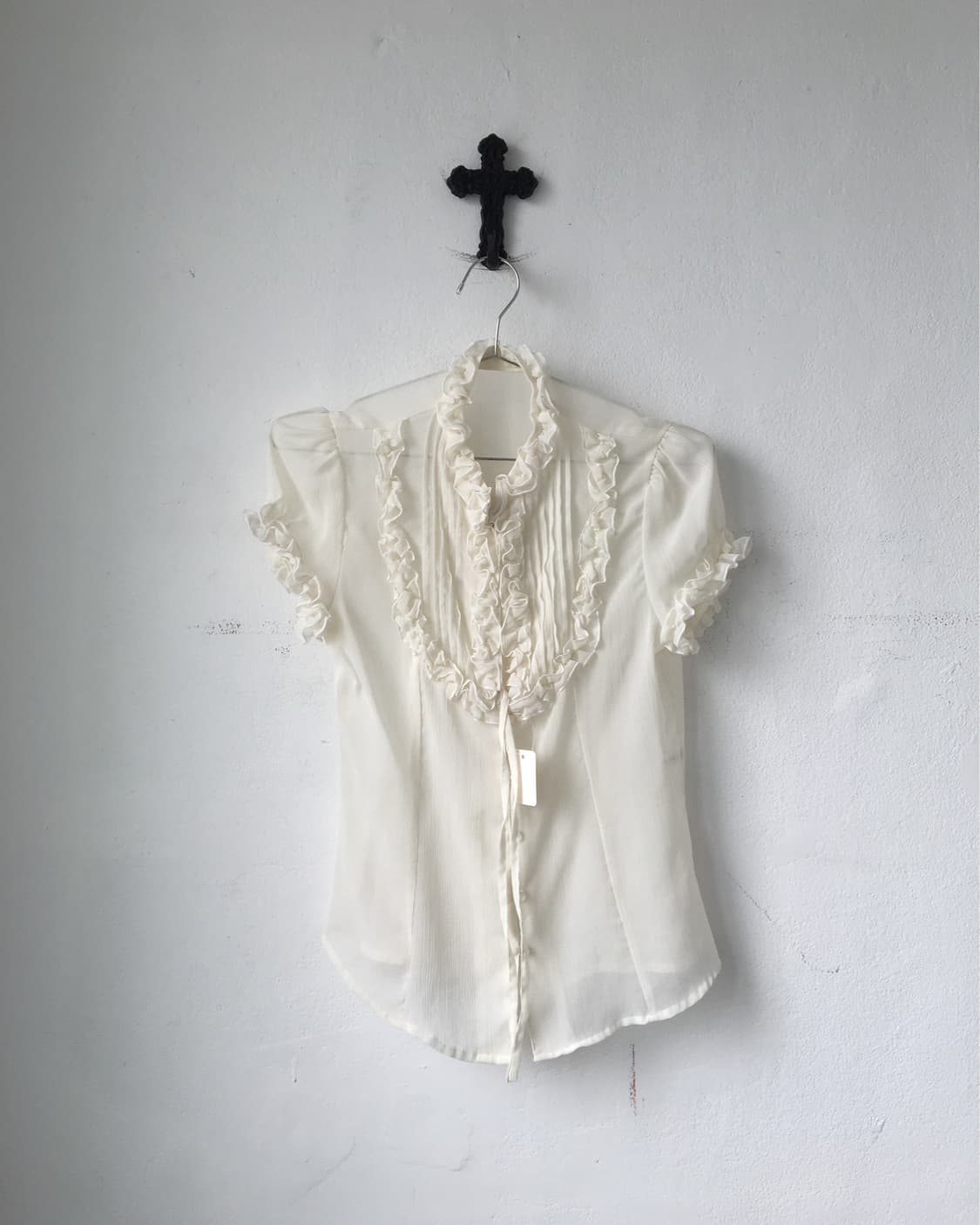 Frill point blouse 상품이미지2