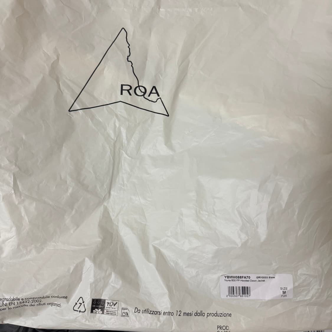 아워레가시 로아 누나 800필 패딩 M 판매 상품이미지5