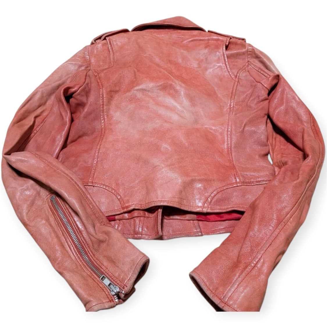 폴앤조 시스터 레더 바이커 자켓 상품이미지2