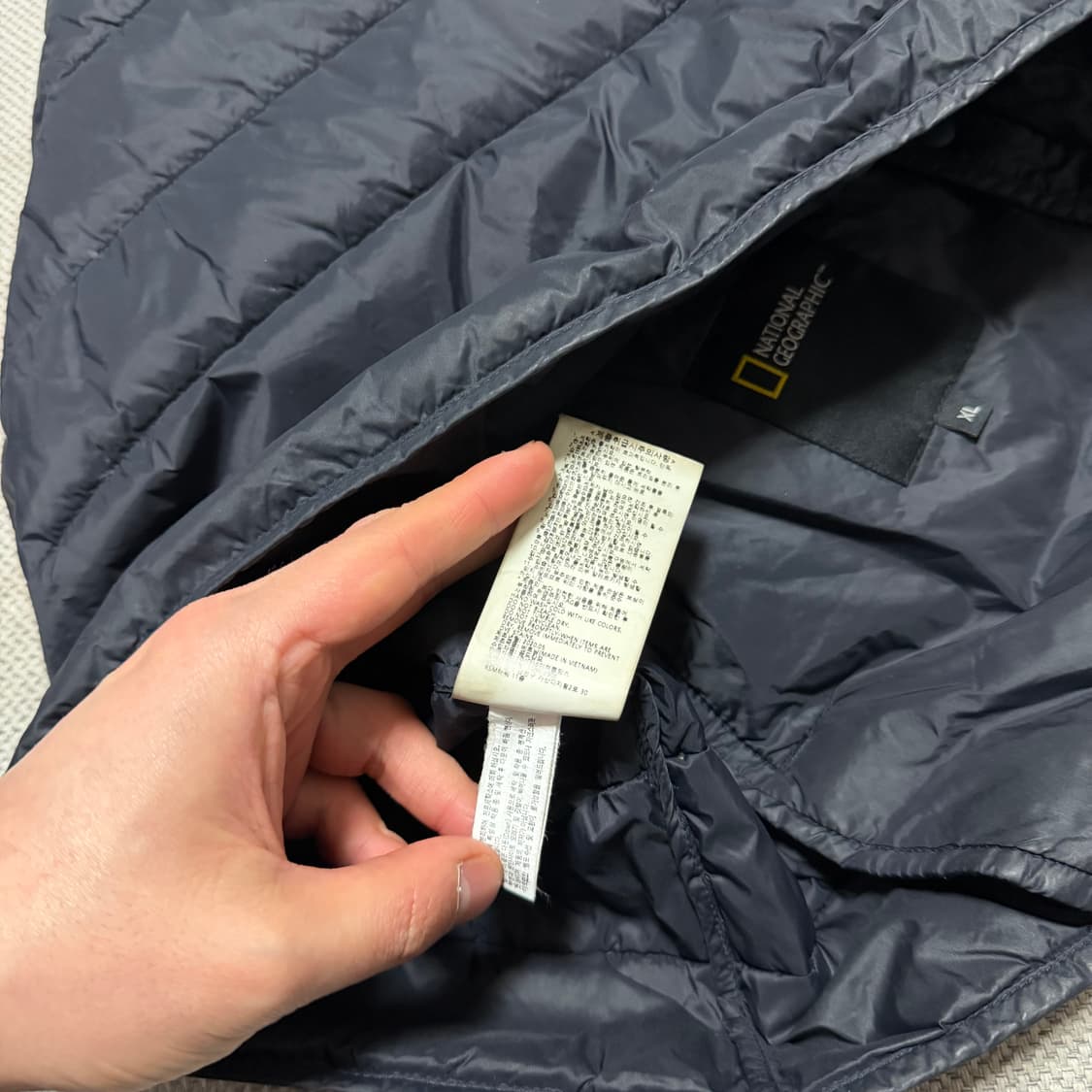 내셔널지오그래픽 경량패딩 조끼 상품이미지5