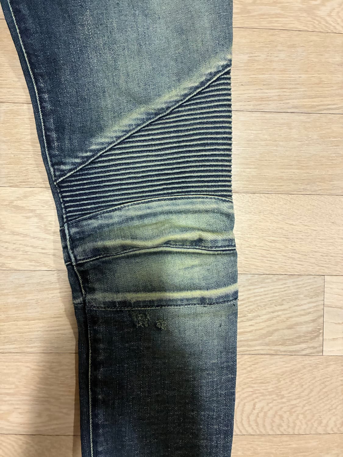 발망 클래식 슬림핏 녹워싱 바이커진 상품이미지6