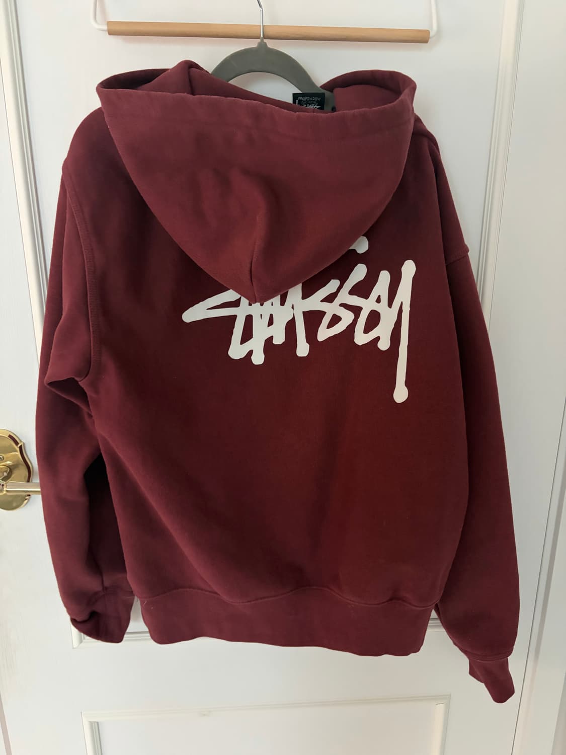 스투시 후드 옥스블러드 상품이미지3