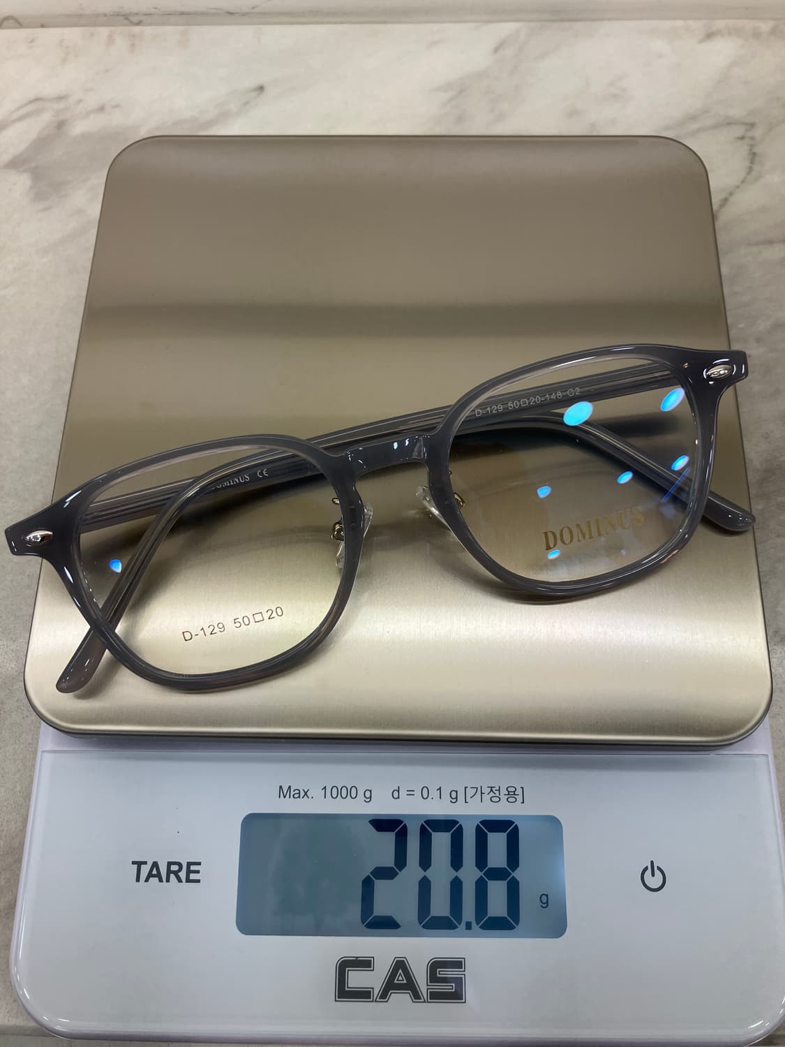 B92 DMN 애쉬그레이 웰링턴 뿔테 안경129 상품이미지8