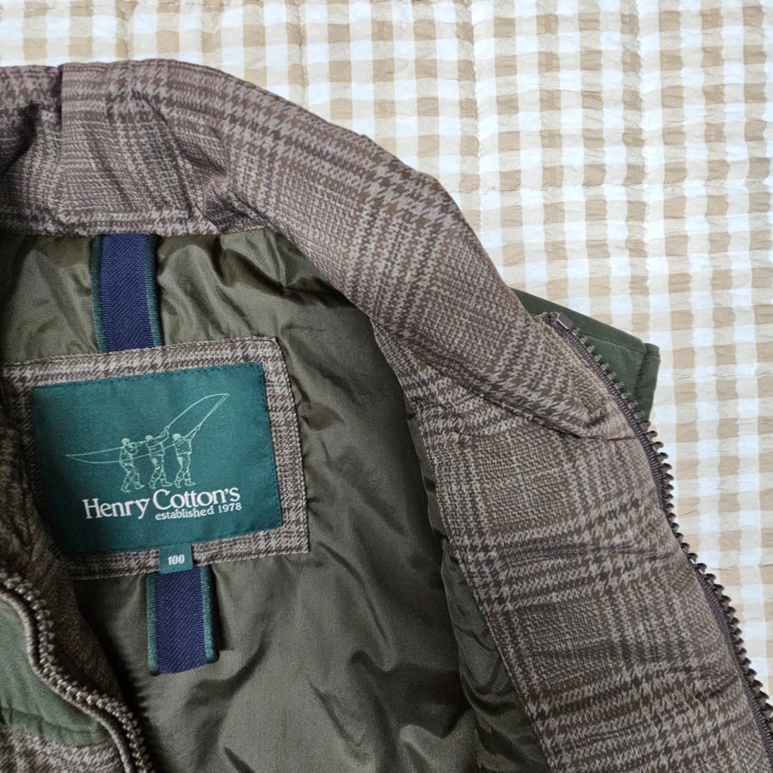 헨리코튼 경량패딩 베스트 조끼 남자100 상품이미지6