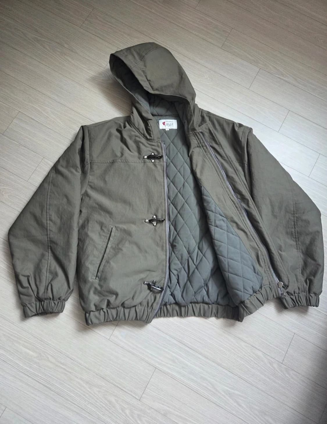 핀던 파이어맨 버클 자켓 올리브 상품이미지3