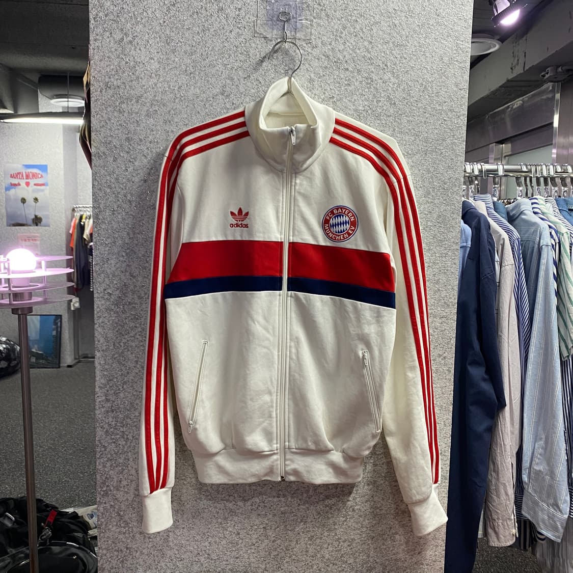 아디다스 올드스쿨 바이에른 뮌헨 트랙탑 져지자켓  B4153 상품이미지2