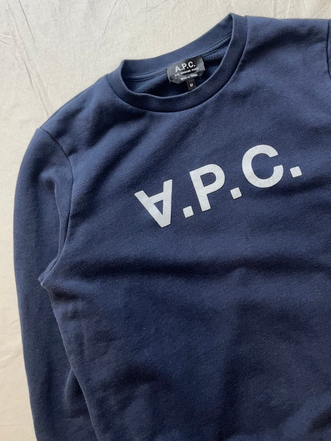 A.P.C. 아페쎄 비바 VPC 로고 맨투맨 상품이미지2