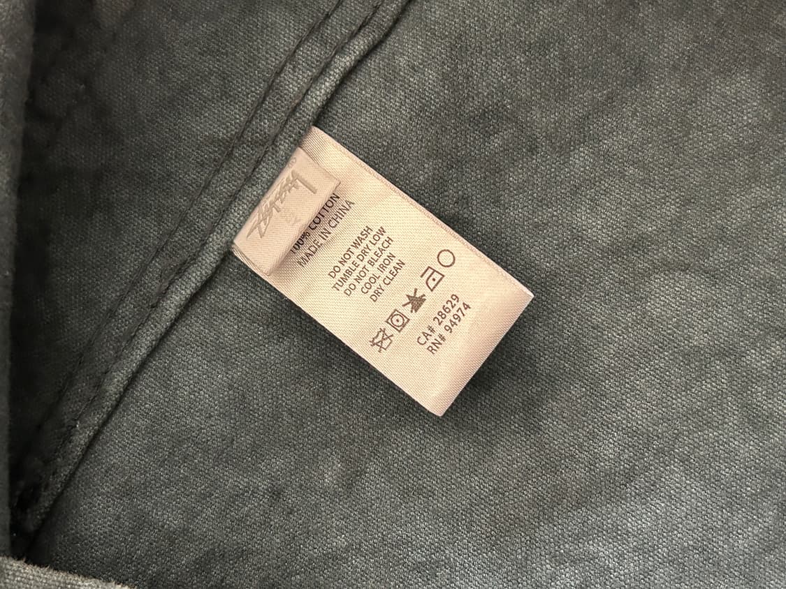 [XL] 스투시 워크기어 더블브레스티드 캔버스 블레이저 자켓 상품이미지4