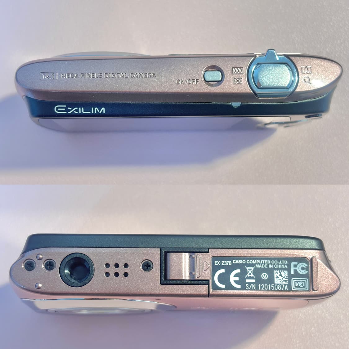 미사용) 카시오 엑슬림 z370 풀박스 상품이미지4