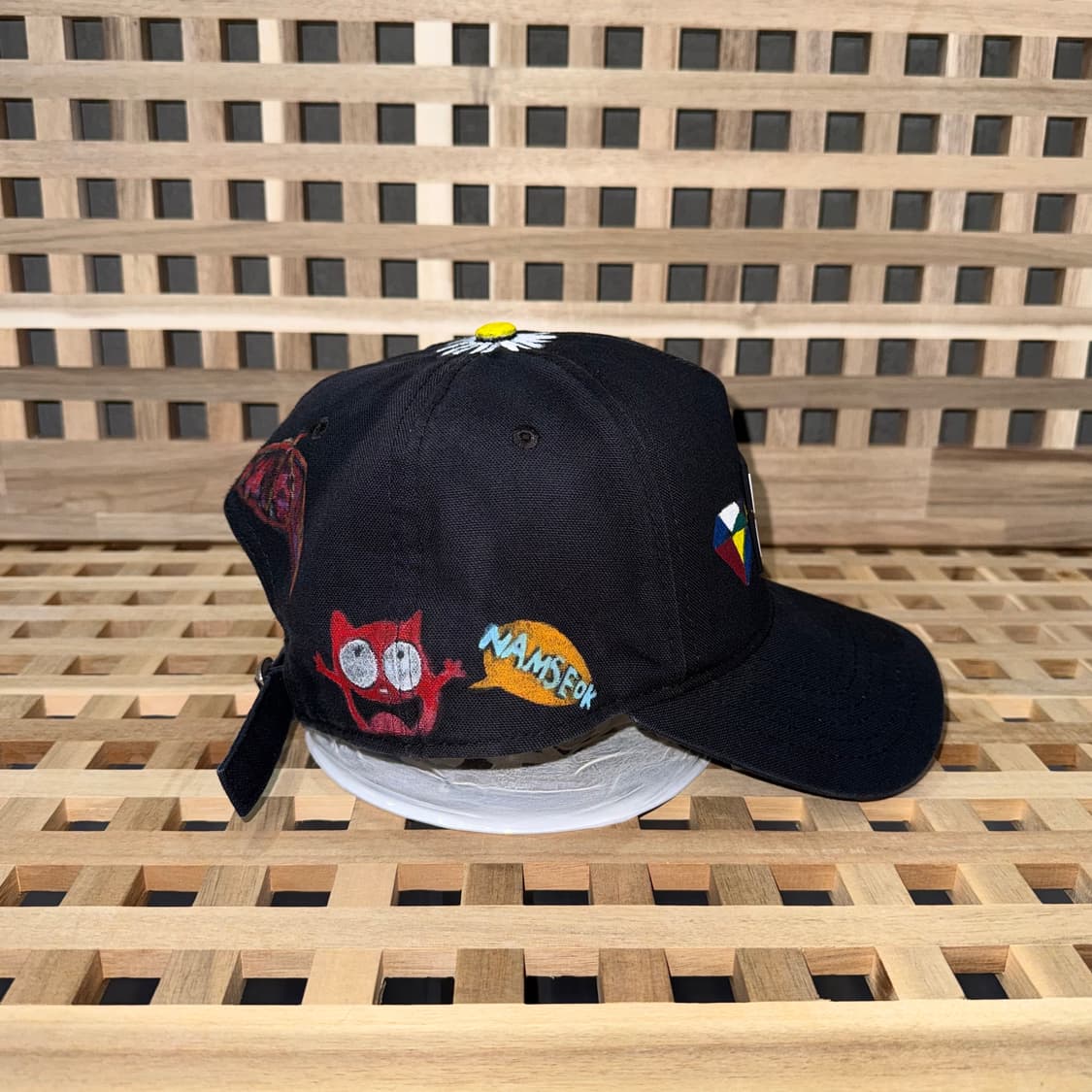 뉴에라 NYC 러버택 커스텀 페인팅 캡 상품이미지4