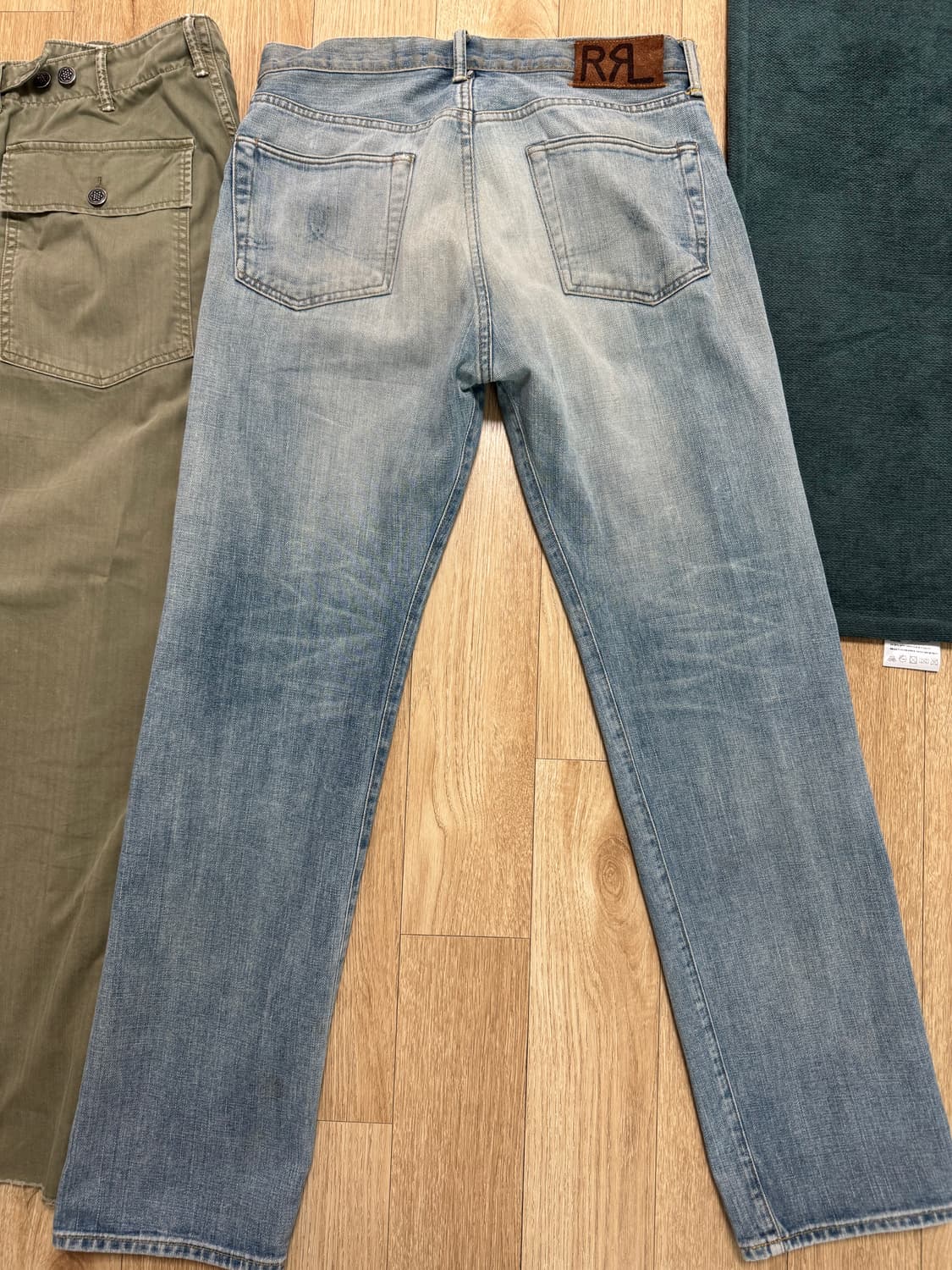 rrl 더블알엘 연청 스트레이트레그 상품이미지3