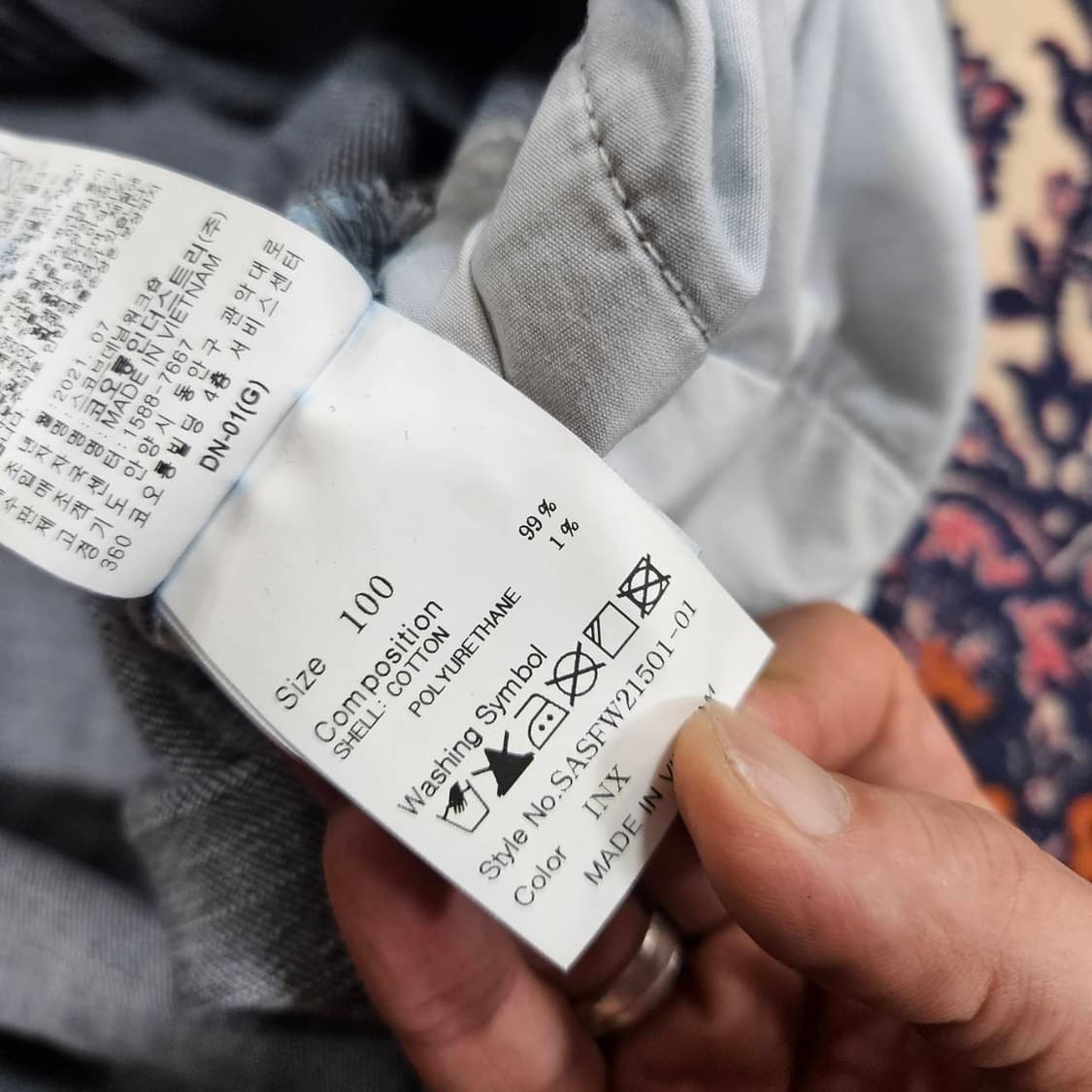 시리즈(Series) 21FW 심플링 워시드 루즈핏 데님 자켓
 상품이미지9