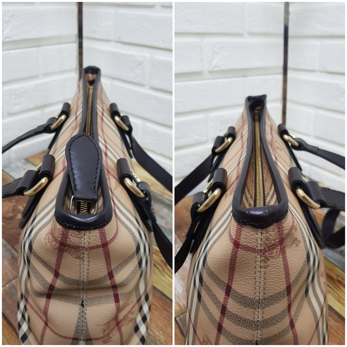 [정품] 버버리 노바체크 쇼퍼백 숄더백 상품이미지8