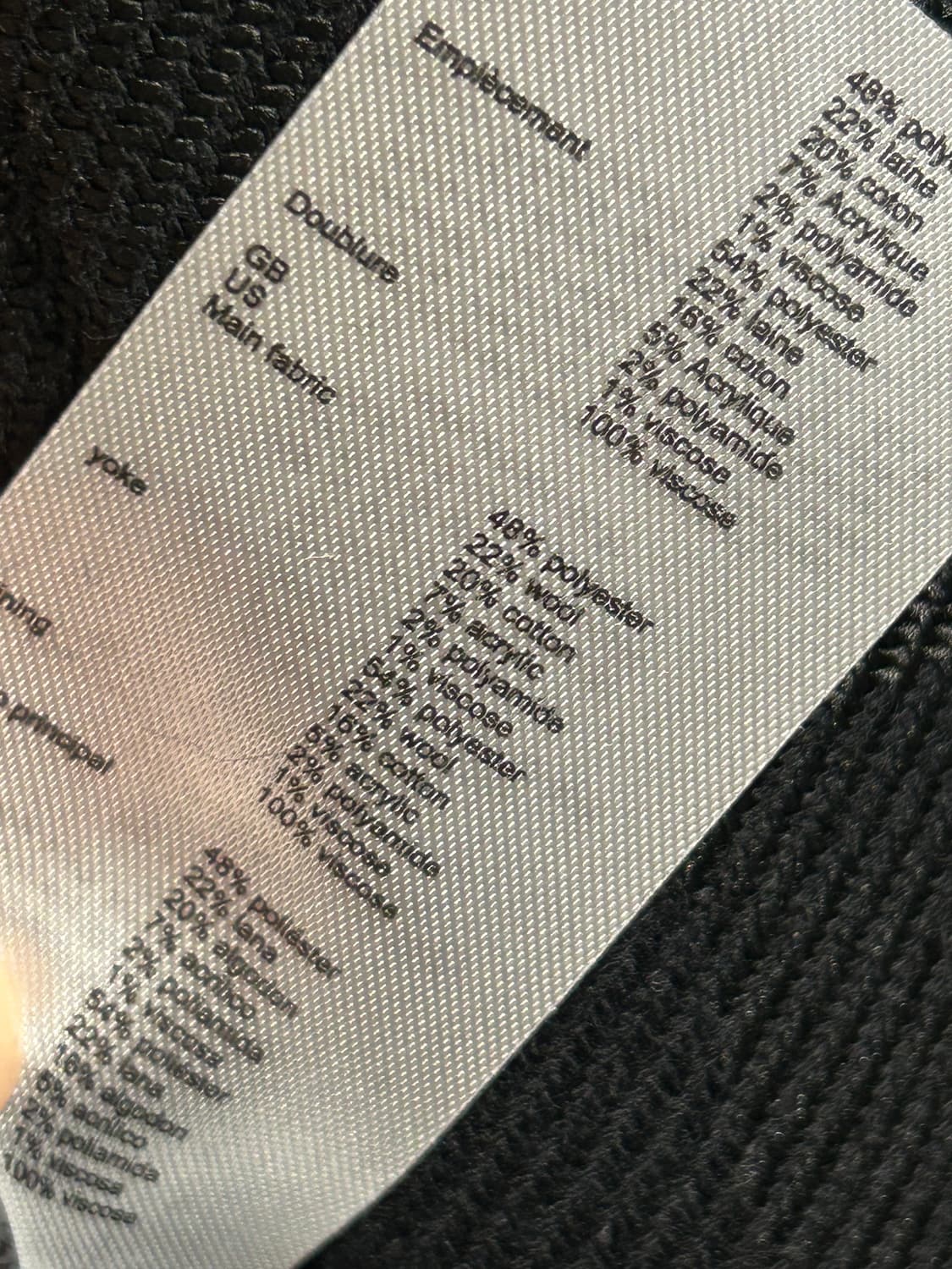 마쥬 후드 패턴 미디 코트 상품이미지8