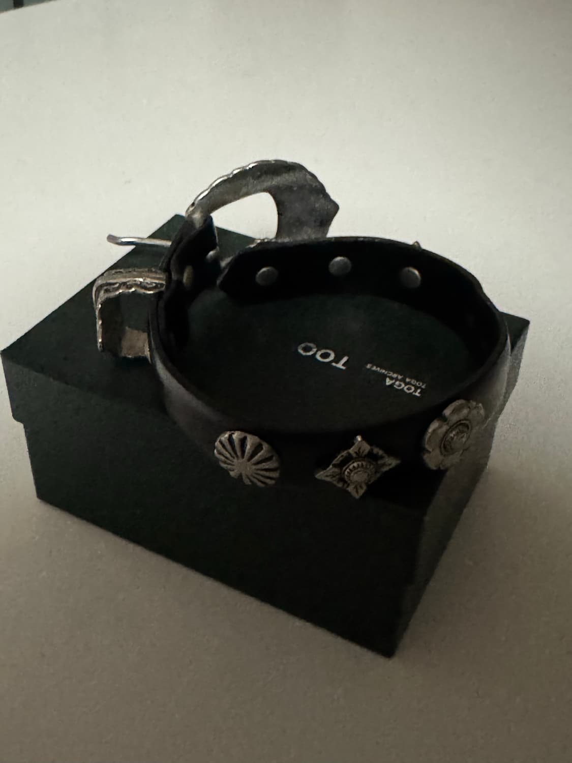 TOGA 레더 뱅글 브레슬릿 상품이미지2