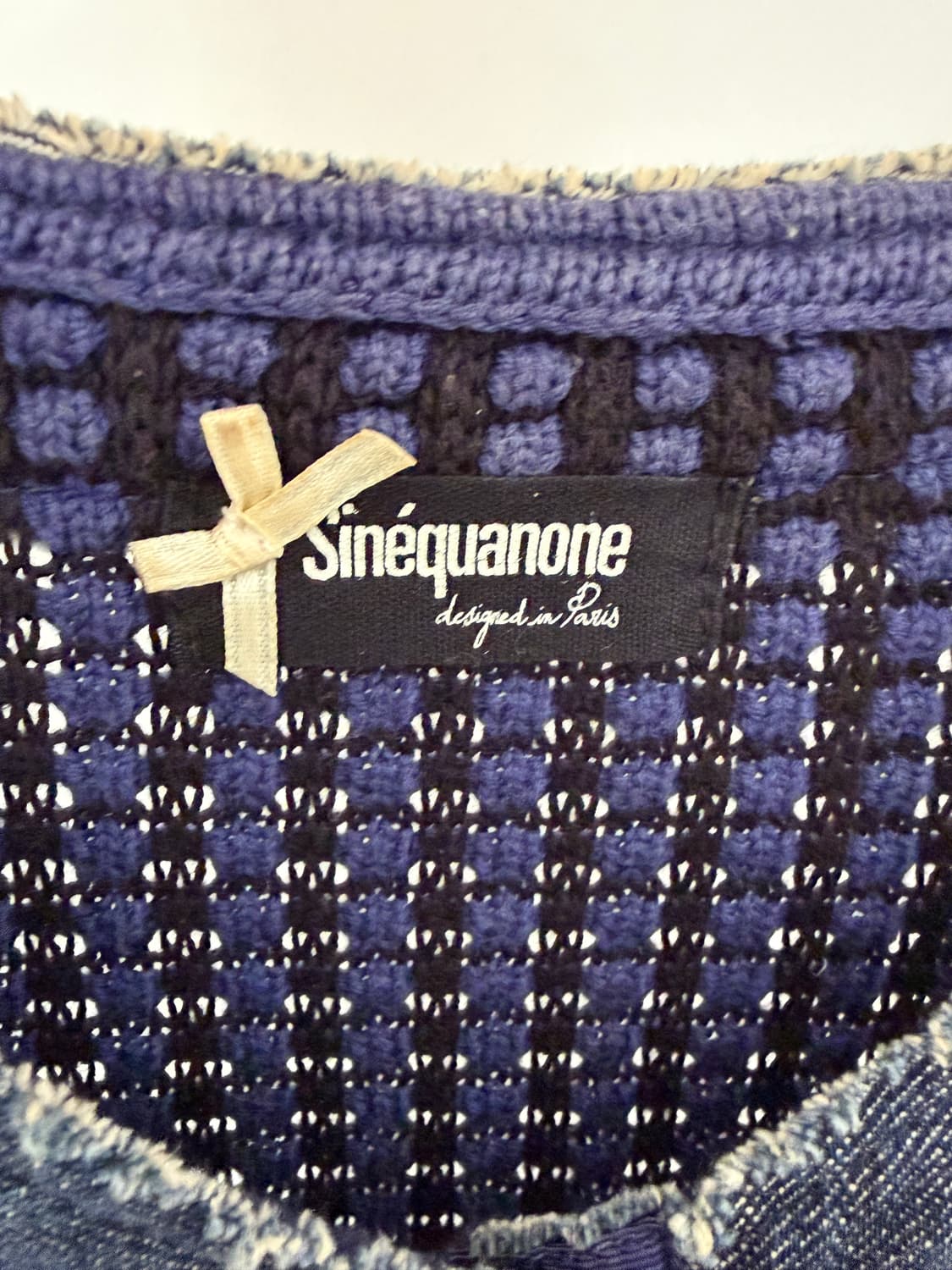 Sinequanone tweed cardigan  상품이미지8