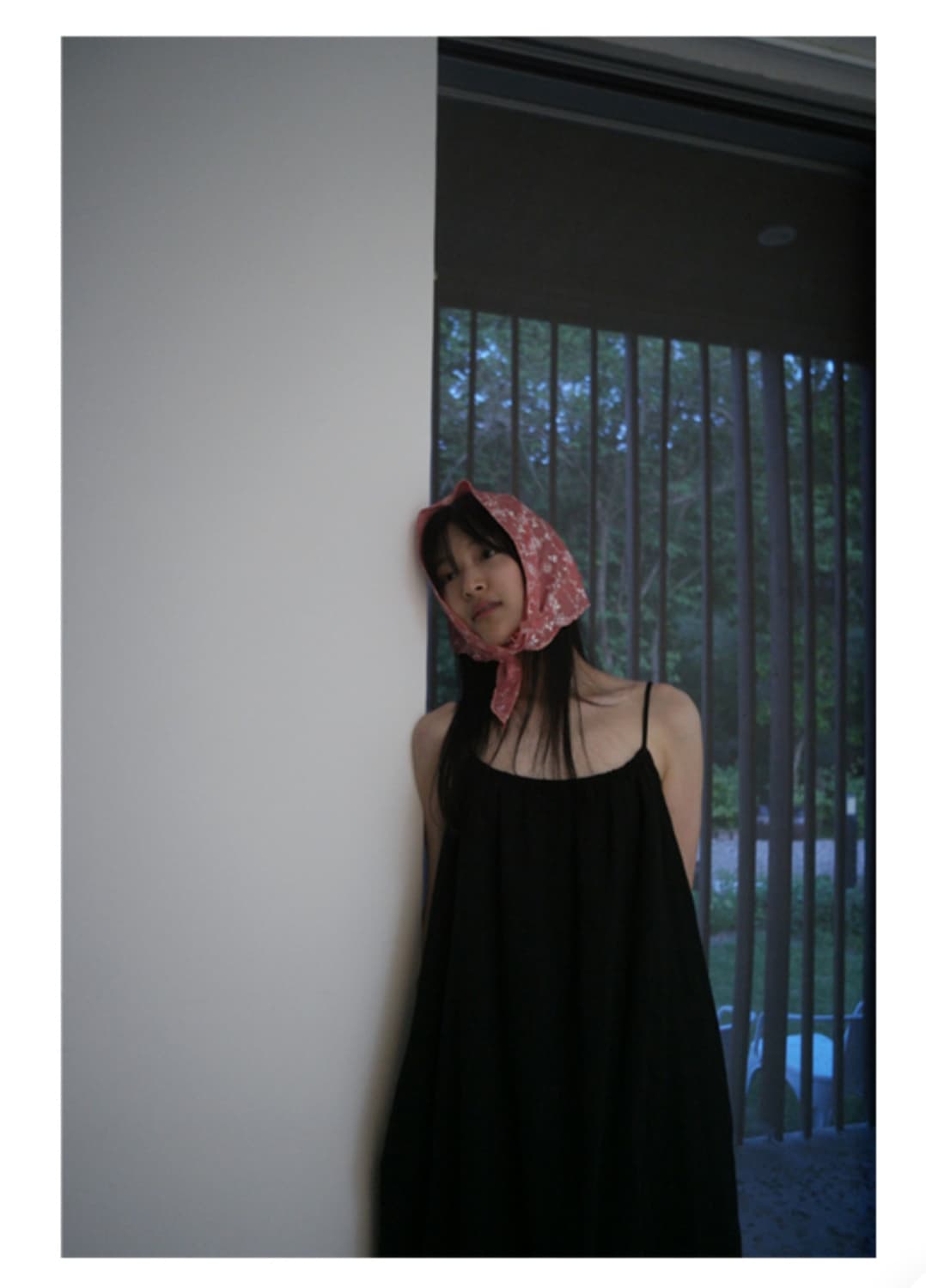 에프터먼데이 rose triangle scarf 상품이미지1