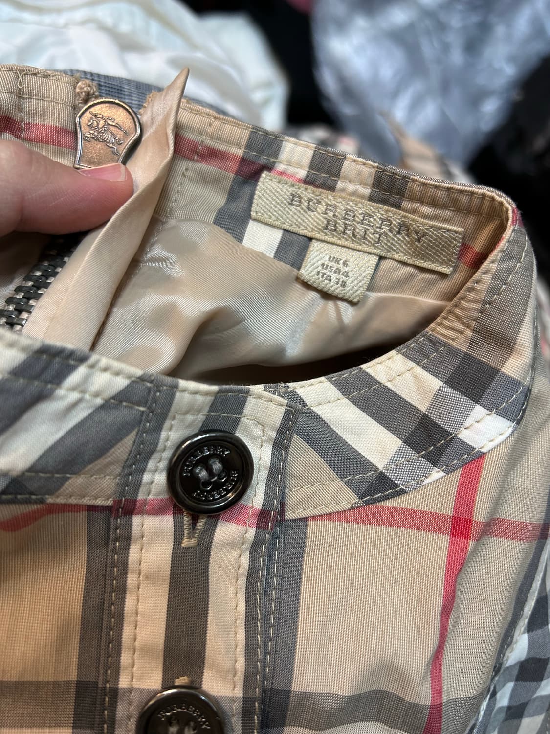 버버리원피스 uk6 사이즈 정품 상품이미지5