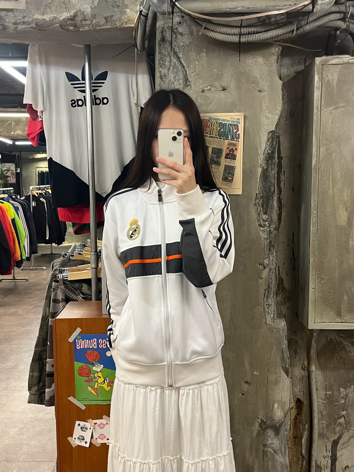 아디다스 레알마드리드 져지 화이트 S #csz1172 상품이미지2