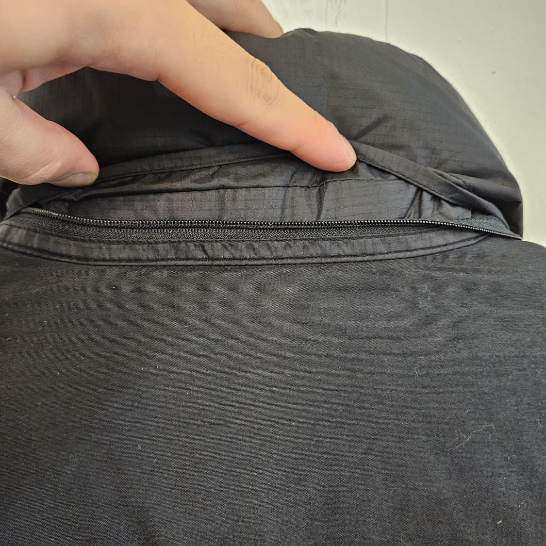 실측100(L) 코오롱 800필 윈드스토퍼 패딩 상품이미지10