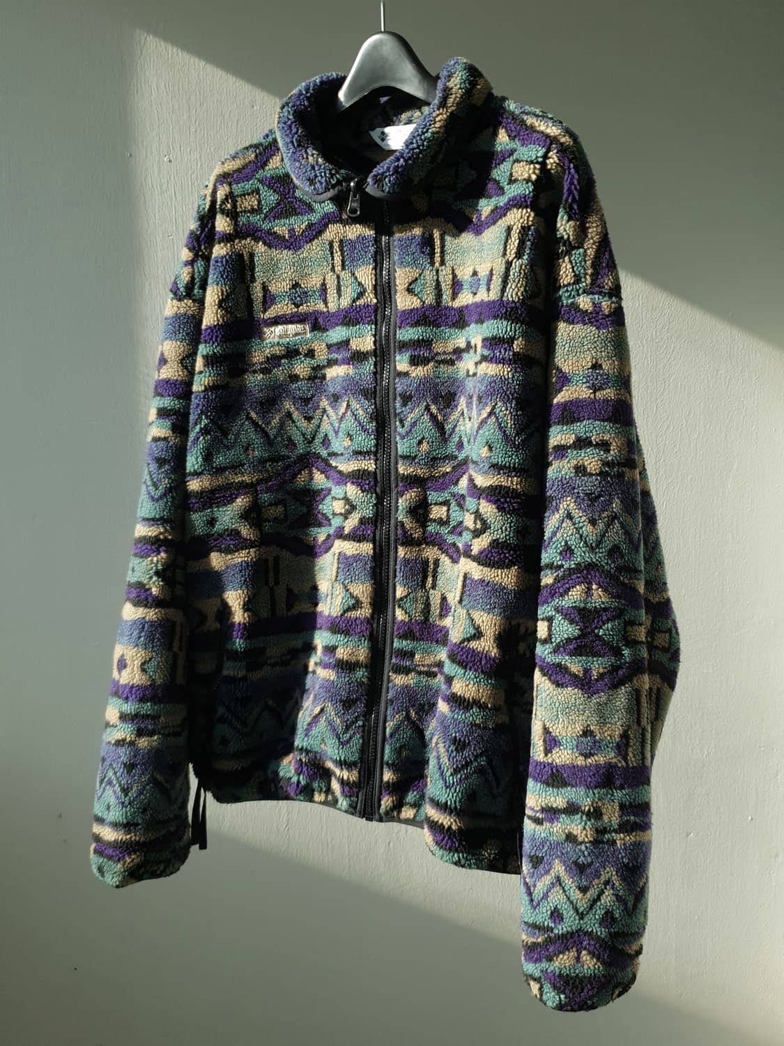 90s Columbia aztec fleece jk 상품이미지4