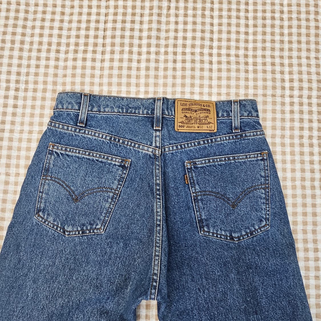 리바이스 505 데님 청바지 남자32 상품이미지5