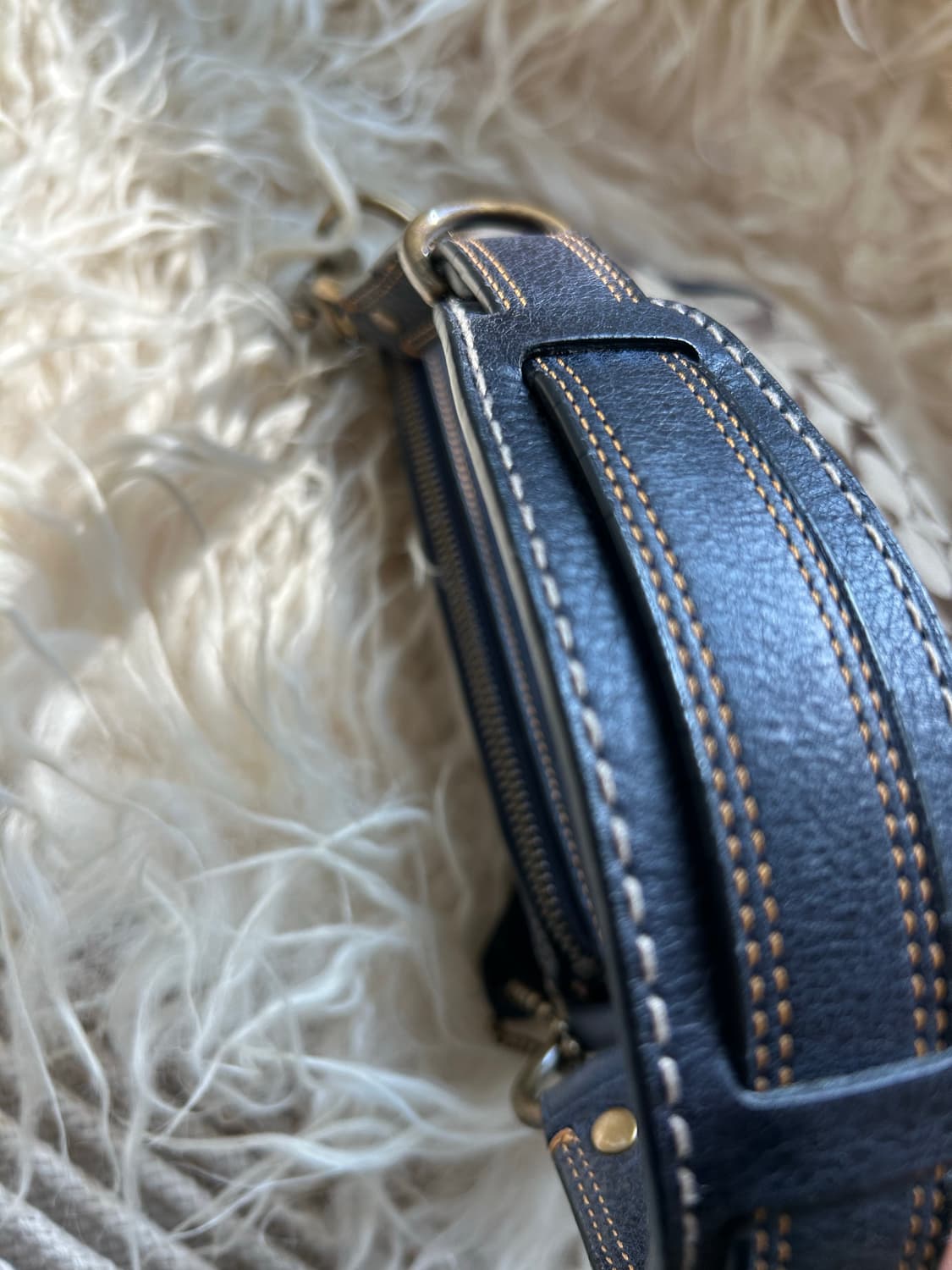💙)) Coach 코치 시그니처 버클 플랩 미니 숄더백 상품이미지5