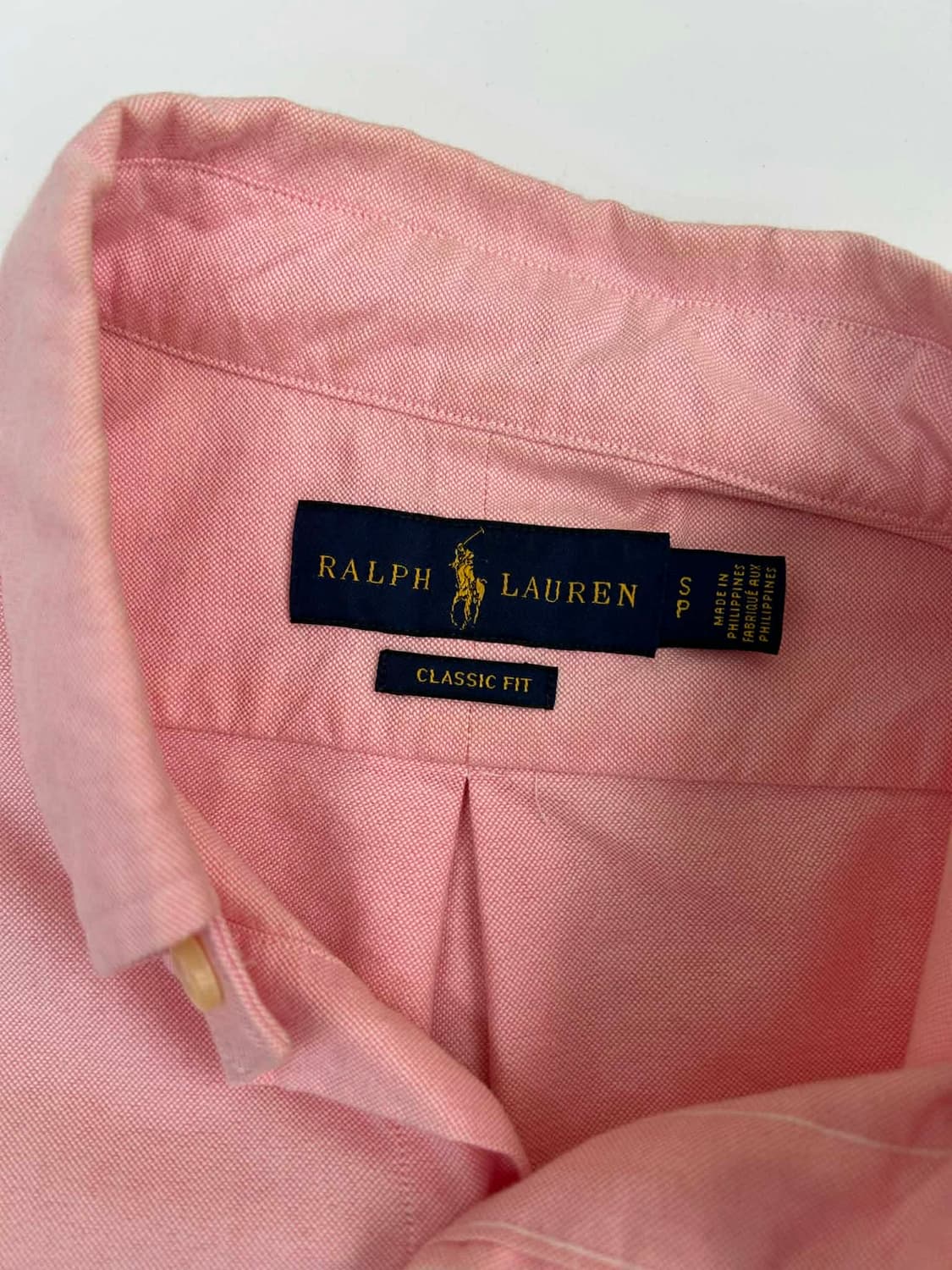 [S] 폴로 랄프로렌 클래식핏 옥스포드 셔츠 핑크 상품이미지3