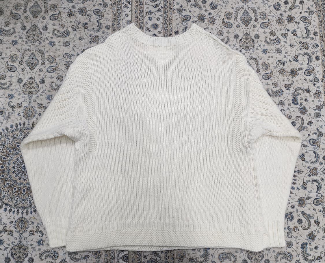 GU 아이보리 니트 스웨터 L 상품이미지2