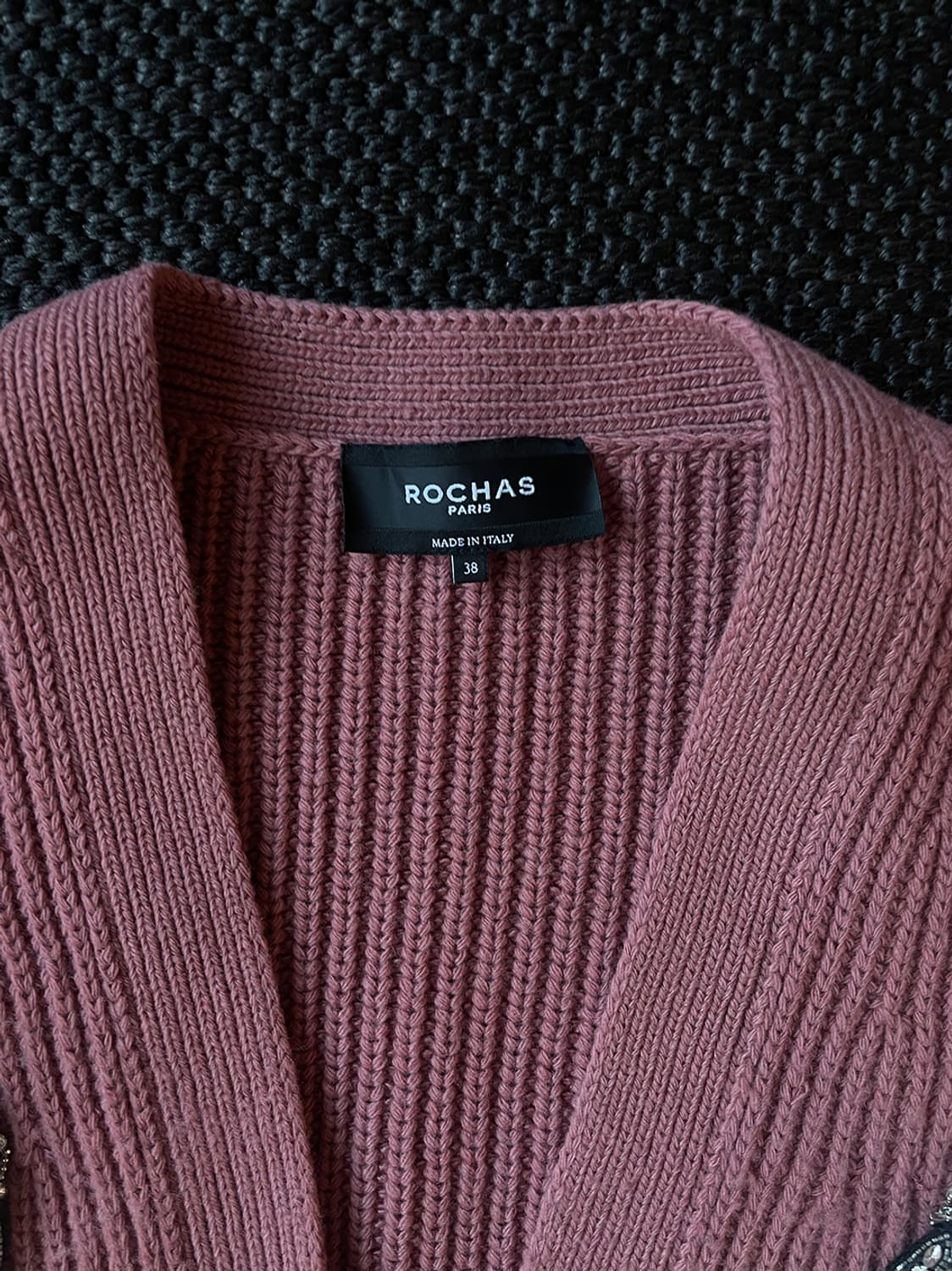 로샤스 핑크 울가디건 상품이미지5